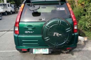 Honda CRV 2002 AT Green SUV For Sale 