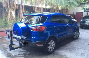 2016 Ford Ecosport Trend 1.5L AT Blue For Sale 