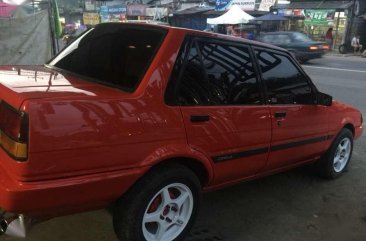 Toyota Corolla 1984 Manual Red For Sale 