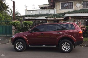 2012 Mitsubishi Montero GTV 4x4 AT Red For Sale 