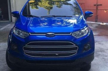 2016 Ford Ecosport Trend 1.5L AT Blue For Sale 
