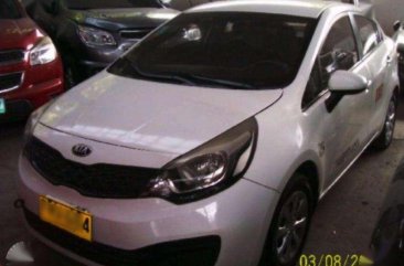 2013 Kia Rio 1.2 LX MT GAS White For Sale 