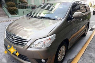 2012 Toyota Innova Diesel Brown SUV For Sale 