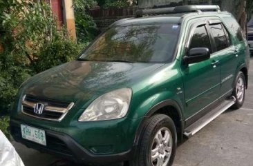 Honda CRV 2002 AT Green SUV For Sale 