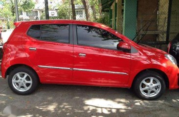 2017 Toyota Wigo 1000 G Automatic Red for sale