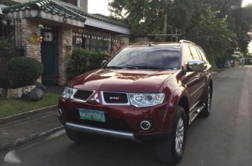 2012 Mitsubishi Montero GTV 4x4 AT Red For Sale 