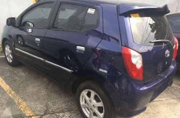 2017 Toyota Wigo 1.0G blue at for sale