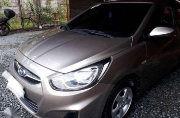 2011 Hyundai Accent 1.4 GL AT Beige For Sale 