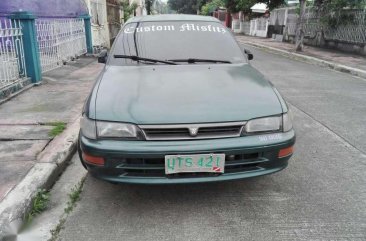 Toyota Corolla 1997 Manual Green For Sale 