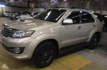 2015 Toyota Fortuner G AT Beige SUV For Sale 