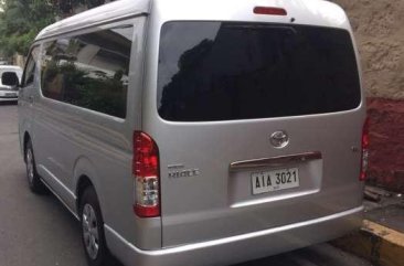 Toyota Hiace Grandia GL 2015 MT Silver For Sale 