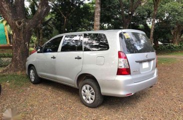 Toyota Innova J 2015 Manual Silver For Sale 