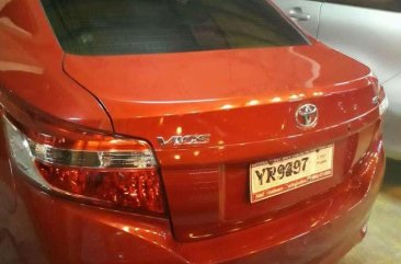 2016 Toyota Vios 1.3E Manual Red Sedan For Sale 