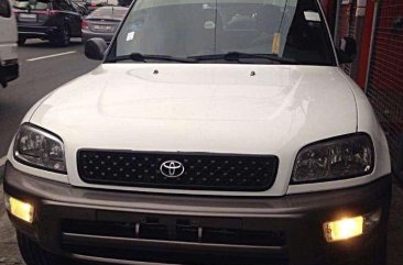 1999 Toyota RAV4 Manual White SUV For Sale 