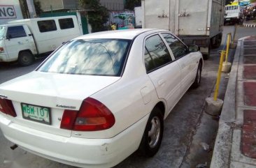 1998 Mitsubishi Lancer GL AT White For Sale 