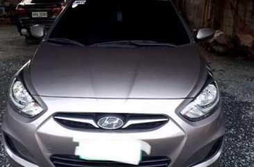 2011 Hyundai Accent 1.4 GL AT Beige For Sale 
