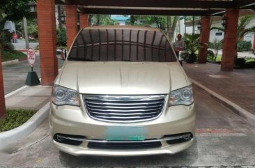 2012 Chrysler Town and Country Ltd Beige For Sale 