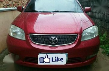 For sale: Toyota Vios e 2004