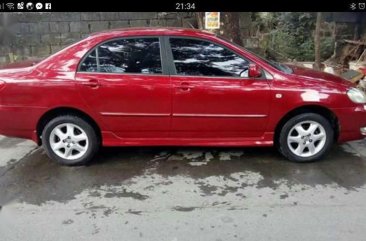 2004 Toyota Corolla Altis G AT Red For Sale 