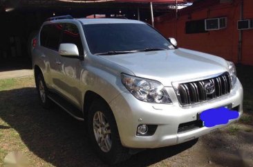 2012 Toyota Prado V6 Bulletproof Silver For Sale 