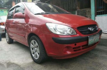 Hyundai Getz 2008 AT Red HB For Sale 