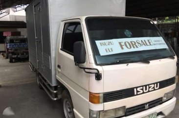 For sale Isuzu Elf closed van aluminum stainless