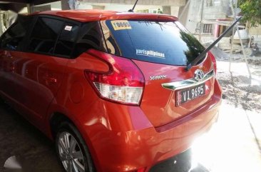 Toyota Yaris G 2017 AT Red HB For Sale 