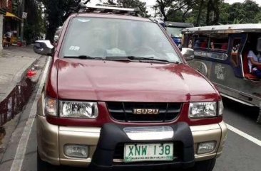 Isuzu Crosswind 2004 Manual Red SUV For Sale 