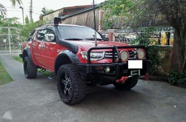 2012 Mitsubishi Strada GLSv 4x4 AT Red For Sale 