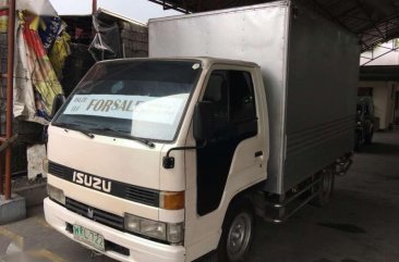 For sale Isuzu Elf closed van aluminum stainless