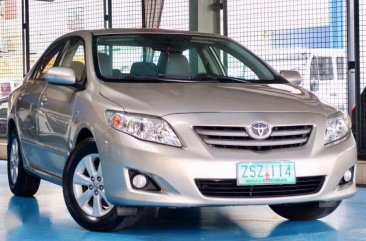 2009 Toyota Corolla ALTIS G AT Beige For Sale 