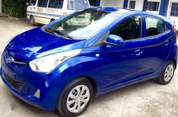 Hyundai Eon 2015 Gls Top of the Line Blue For Sale 