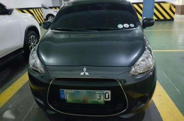 Mitsubishi Mirage GLX 2013 MT Gray For Sale 