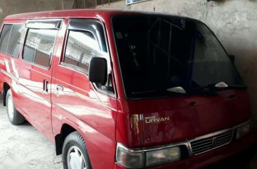 Nissan Urvan Esacapade 2002 MT Red For Sale 