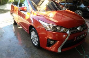 Toyota Yaris G 2017 AT Red HB For Sale 