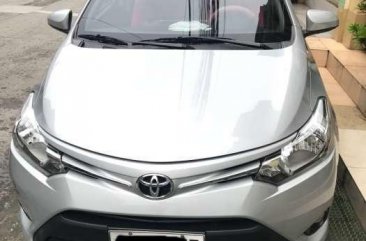 Fresh Toyota Vios 1.3E AT 2015 Silver For Sale 