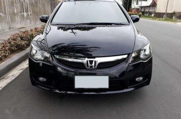 Honda Civic 1.8s 2009 AT Black Sedan For Sale 