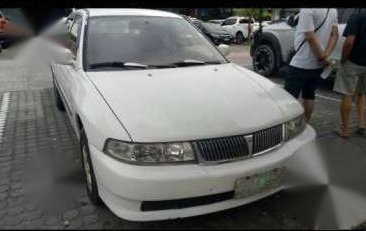 2002 Mitsubishi Lancer Glx MT White For Sale 