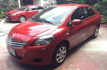 Toyota Vios 1.3E 2012 Manual Red For Sale 