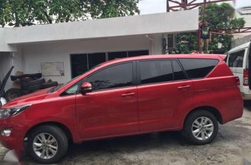 2016 Toyota Innova 2.8E Diesel Automatic Red For Sale 