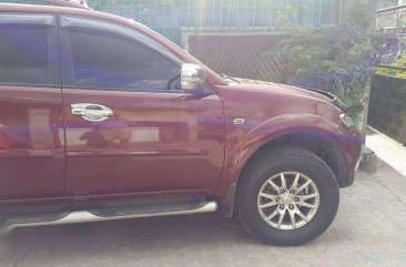 Mitsubishi Montero 2012 4x4 GTV Red For Sale 