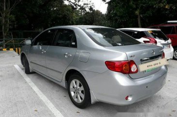 Toyota Corolla Altis 2010 AT Silver For Sale 