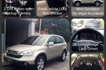 Honda CRV 2008 2.0 AT Beige For Sale 