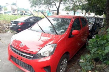 2017 Toyota Wigo 1.0 E Red Manual For Sale 