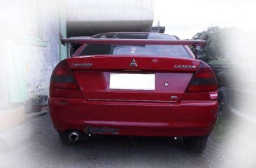 Mitsubishi Lancer EL 1997 1.3 MT Red For Sale 