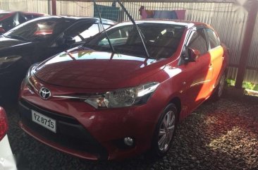 2016 Toyota Vios 1.3 E AT Red For Sale