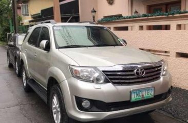 2012 mode Toyota Fortuner for sale 