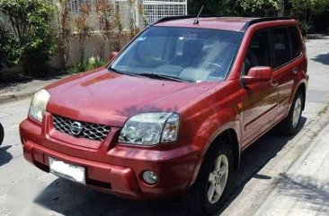 2005 NISSAN XTRAIL Red for sale