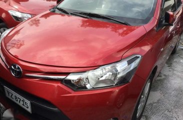 2014 Toyota Vios 1.3 E Manual Red Gas for sale