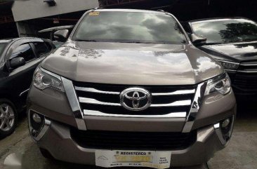 2017 Toyota Fortuner G for sale 